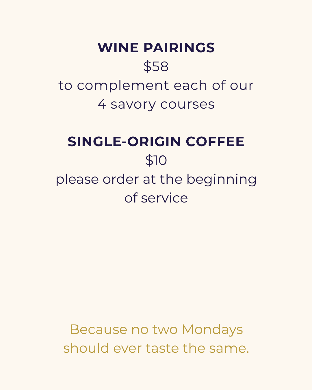 Last Minute Mondays